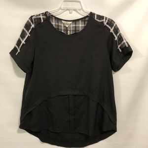 Savoil Top shirt black white NWT XXXL short slv